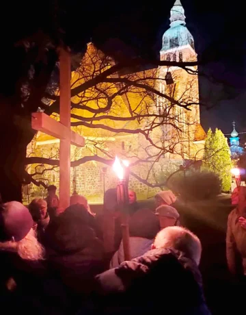 Droga Krzyżowa ulicami parafii